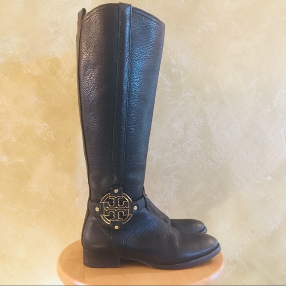 Tory Burch Shoes - Tory Burch Tall Black Boots